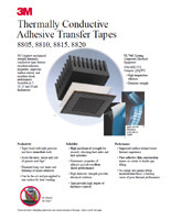 3M 8800 series Thermal Tapes Flyer, pdf