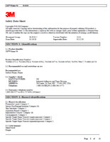 PDF Safety Data sheet of 3M Primer 94
